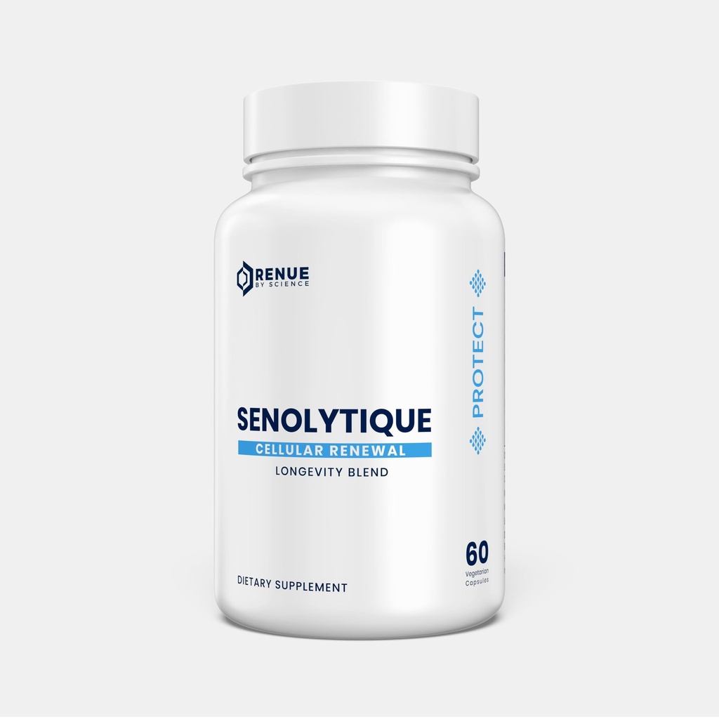 Renue By Science Senolytique Senolitic Supplements Budapest 124; 60 Kapsułki z Fisetin (35mg) Quercetin (78mg) i Spermidine (3mg) per Serving Xion124; Liposomal Formula Xion124; Produkowane w USA & Third-Party Tested