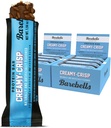 BAREBELLS Bary z białkami kremowe Crisp - 12 Hrabia, Pack of 2 - Przekąski z protein z 20 g wysokiej proteiny - Czekoladowy bar z protein z 1 g Sugar ogółem - Perfect on The Go Przekąski z protein i śniadanie