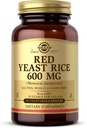 Solgar Red Yeast Rice 600 mg - 60 Kapsułki warzywne - Non-GMO, Wegan, Gluten Free, Dairy Free, Kosher - 30 Służenia