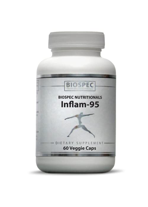 Inflam- 95 - Ginger Root Extract 2000 mg, Curcumin Root Extract, Boswellia Serrata Extract, Nettle Leaf Extract, Bioperine - Support Healthy Inflammative Response *
