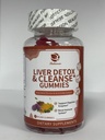 Lukaree Liver Cleanse Detox & Naprawa Gummies - Mleko Thistle Silymarin, Dandelion, Ekstrakt z karczocha i Elderberry - No Sugar, Malina Flavor - 90 Count