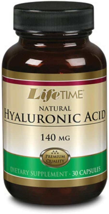 LIFETIME Kwas hialuronowy, kapsułki (Btl- Glass) 140mg