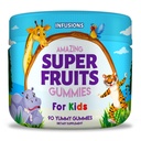 Infuzje Super Gummies owoców dla dzieci 90 Count Antioksydant Mieszanka miękka i pyszne Vegan Friendly Gluten Free Non-GMO