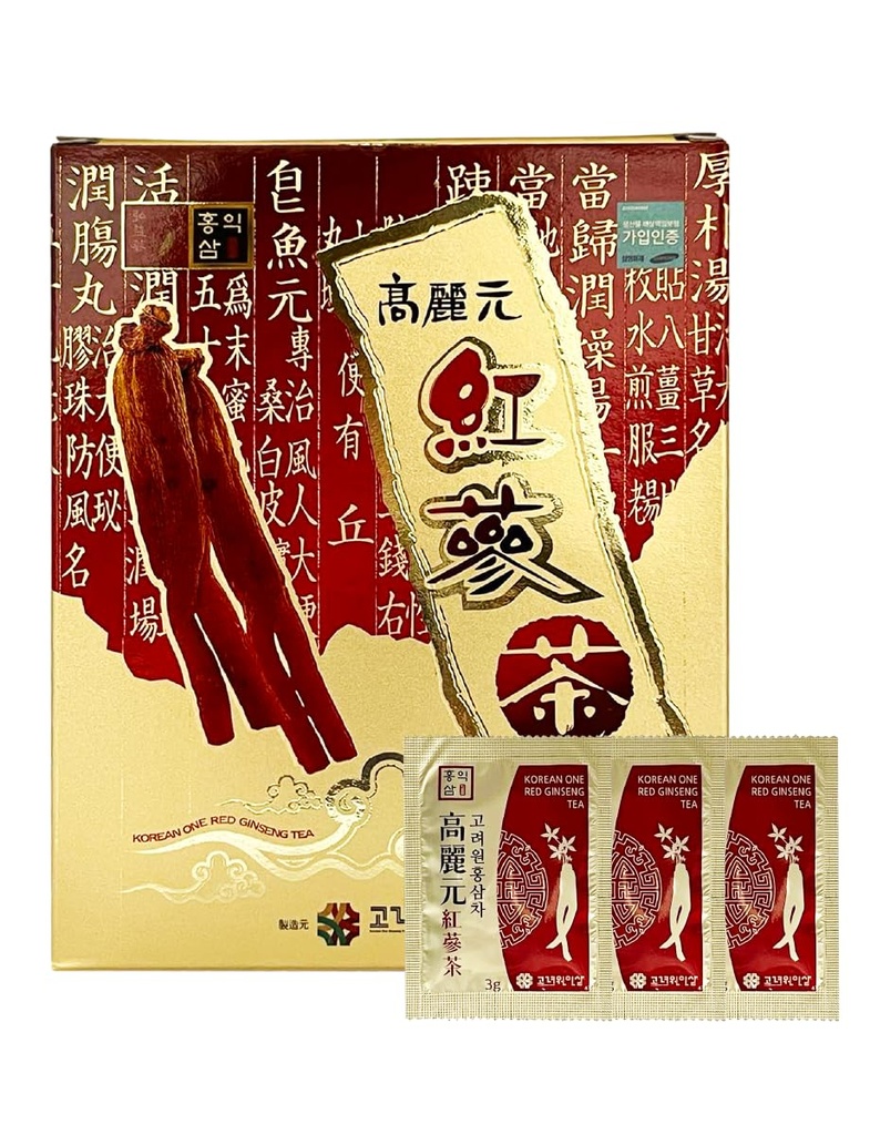 Koreański Ginseng ekstrakt granulat herbata 50T zadowalające