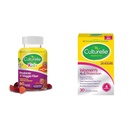 Culturelle Daily Probiotic for Kids + Veggie Fiber Gummies (Ages 3 +) - 60 Count - Digestive Health & Women 's 4- in-1 Daily Probiotic Supplements for Women - Wspiera zdrowie pochwy
