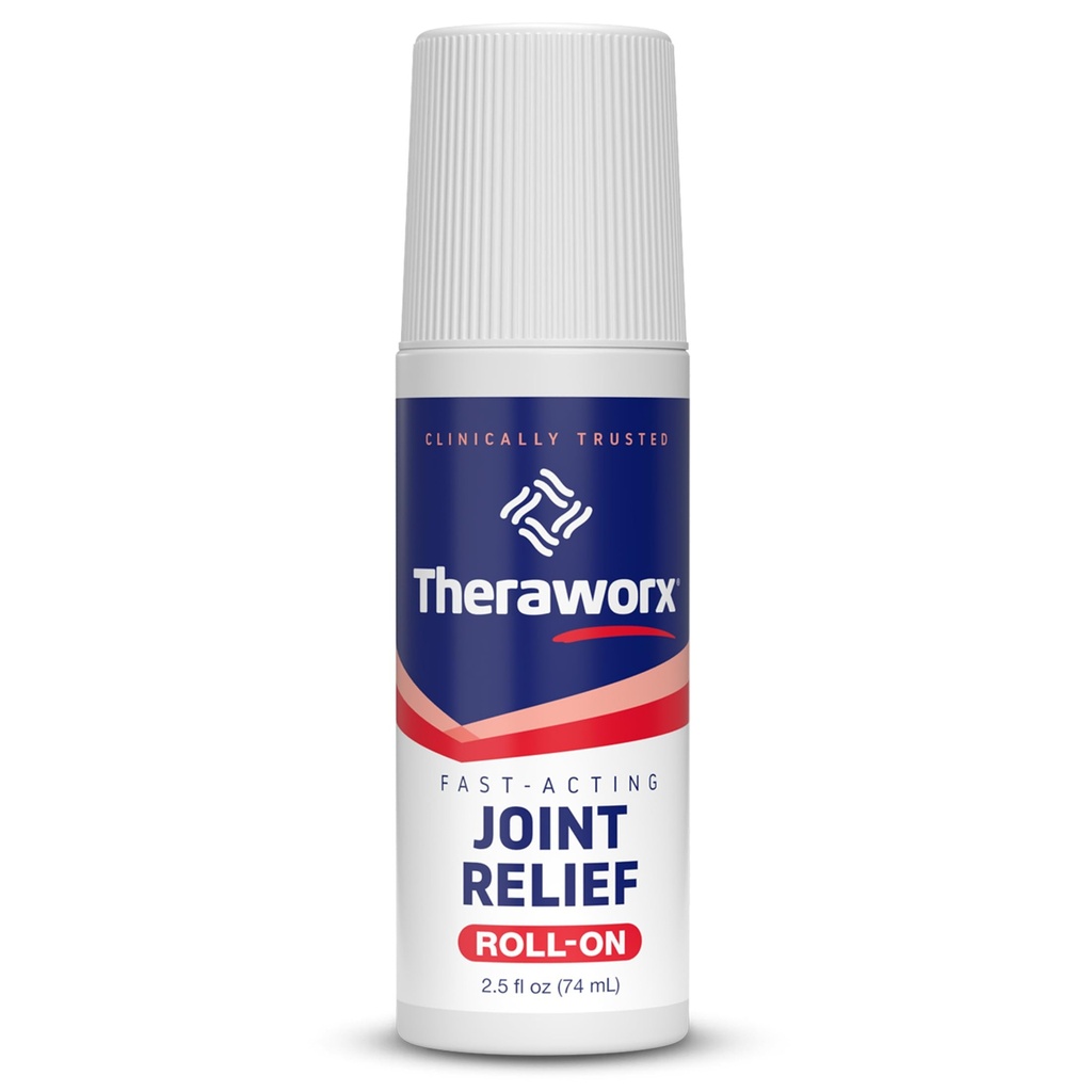 Theraworx Szybkie działanie Joint Relief Roll- Na Joint Discomfort & Relief zapalny - 2.5 Oz - 1 Hrabia