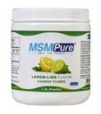 KALA ZDROWIE MMPURE Lemon Lime Aflavored Grube płatki proszkowe MSM - US- Made MSM dla wspólnego zdrowia, Wygląd skóry, i wsparcie włosów i paznokci - 1 lb, Siarka organiczna