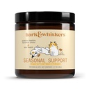 Bark & Whiskers Sezonowe Wsparcie, 3.17 Oz. (90 g), 90 Scoops, Przeciwutleniacz i wsparcie immunologiczne, Weteranarian formulated, Non-GMO, Dr. Mercola
