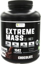Ekstremalna masa Gainer Muscle Builder, 10 funtów (4,54 kg) z mniej cukru do intensywnego treningu treningu wykonane z wysokiej Calorie wzmocnione białka serwatki (Czekolada)