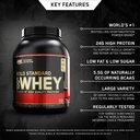 Optimum Nutrition 100% Serwatka Gold Standard, podwójna bogata czekolada, 5 funtów