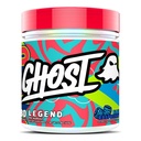 GHOST Legend Pre- Workout Powder, Blue Malina - 30 Służenia - Pre- Trening dla mężczyzn i kobiet z choliną, L- Citruline, & Beta Alanine for Energy & Focus