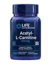 Przedłużenie życia Acetyl- L- Karnityna, Acetyl- L- Karnityna, Witamina C, Mózg, Mood & Nerve Zdrowie, Energia komórkowa, 3- Dostawa miesiąc, Gluten- Free, Non-GMO, Wegetarianin, 100 Kapsułki