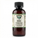 Płyn żelazny (łagodny wysoki stopień absorpcji Żelaza bisglicynian szelat) BlackBerry Vanilla 4 fl oz 24 Służenia