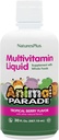NaturesPlus Animal Parade Source of Life Liquid Multivitamine - Tropical Berry Flavor - 30 fl oz - Whole Food Supplement - Wegetarianin, Gluten- Free - 60 Servings