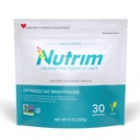 Otręby na orzechy z 750mg Beta Glucan per Serving - Easy- Mix Fiber rozpuszczalny do zarządzania cholesterolem i wsparcia immunologicznego - Serce Zdrowe, Nie-GMO i Wegan Owsianka w proszku