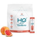 Cellutrex ® H2O Elektrolity - Electrolyte w proszku napój Mix, Zero cukru, Naturalne pakiety do hydrolizy soli i Wellness, Grejpfrut, 20 Sticks