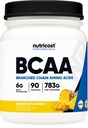 Nutricost BCAA Proszek (Ananas, 90 Słupki) - Optymalny 2: 1: 1 Stosunek