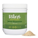 Riley 's Multi- Essentials Multi- Essentials Multivitamin for Dogs - Witaminy, Minerały, Spirulina, Kelp i Ostrze Mleczne dla Wsparcia Żywieniowego - Szczeniak i Starszy Pies Witaminy - 8oz Proszek