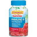 Emergen- C Immunitet + Triple Action Immune Support Gummies, BetaVia (R), 1000mg Witamina C, B Witaminy, Witamina D i przeciwutleniacze, Malina, Powrót do Szkół Essentials - 45 Hrabia