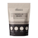 TYLKO WŁÓKIENNICZE Proszek z protein waniliowych - 20- Podaje mieszankę 100% serwatki i białka roślin organicznych - Real Vanilla Fasola & Cynamon - Wspiera odzysk mięśni, Energia *