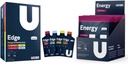 UCAN Training Starter Pack, Edge Energy Gel Variety Pack, Energy Powder Cran- Raz, Pre & Post Trening dla mężczyzn i kobiet 124; Wegan i Keto Friendly