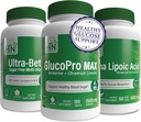 Zdrowa Glukoza Metaboster Booster Pakiet z GlucoPro Max, Kwas lipoinowy alfa & Ultra- Betic Multiwitamina