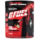 G Paliwo Ghost Face Energy Drink Powder, Przed treningiem Kofeina Mix do gry, Bez cukru Amino, Witamina + Przeciwutleniacze, 9.9oz (Cherry Green Apple, 40 Służenie)