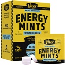 Mieszanki kofeiny Viter Energy 80mg Extra Strength - 90 kawałków kofeiny z witaminami B. Sugar Free Vegan Breath Mint. Energize Nootropic Focus Booster for Fast Alertness (Wintergreen Flavor, 30 Pack)