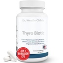 Dr Westin Childs Thyro Biotic Biotic 124; Probiotyk dla kobiet - Wsparcie dla tarczycy, Digestive Health & Hormones 124; Saccharomyces boulardii, Bacillus coagulans, lactobacillus & bifido 60 Milion CFU