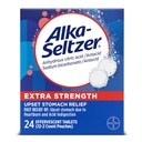Alka- Seltzer Effervescent Dodatkowa siła - 24 tabletki, Opakowanie po 3