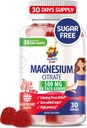 Magnezu Gummies dla dzieci i dorosłych - 500mg - Recime Magnezu Chews - Magnezu Citrate Chewable Supplement for Mood & Support Muscle