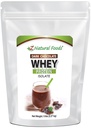 Z Natural Foods Dark Chocolate Whey Protein Isolate, Natural Protein Powder with Zero Sugar, wzbogacony Vital Proteins for Energy Boost and Weight Loss, Gluten Free, Non-GMO, 5 funtów