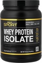 California Gold Nutrition Sport, Izolat białka serwatki, Unflavored, 1 lb (454 g)