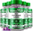 NutraRize (5 Pack) Vigous Vitality Gummies, Vigous Vitality Mężczyzna Enhancement Gummies, Zwiększona pewność siebie i Witality Stamina Gummy, napalone Gomitas Weed dla mężczyzn Enchantment (300 Gummies)