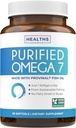 Omega 7 Suplement dla Kobiet i Mężczyzn - Wysoka potencja & Czystość Palmitoleic Acid Fatty Acid Fish Suplement oleju z Opatentowanej Prowiantu z najniższym kwasem palmitycznym - Trwałe zasolenie (3-miesięczne dostawy)