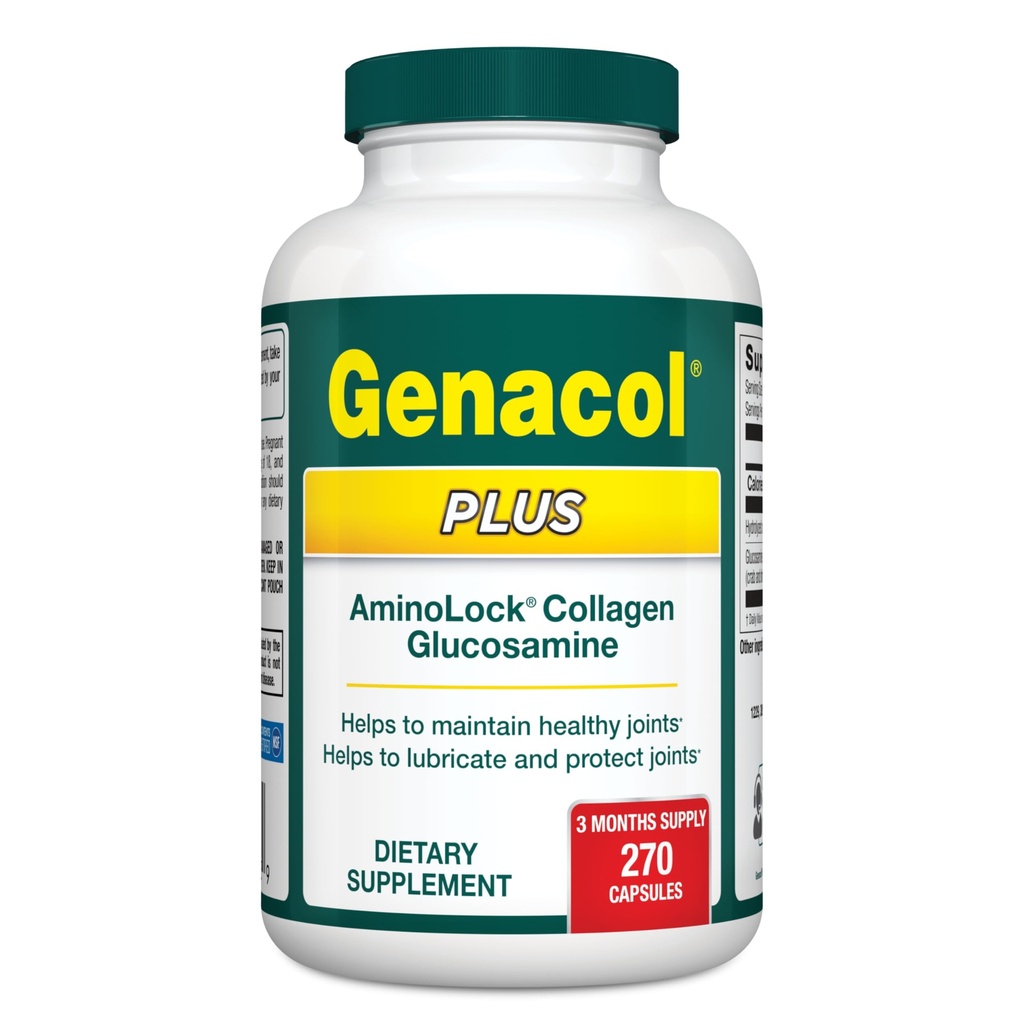 Genacol Glukozamina i Colagen Joint Supplement 270 Kapsułki