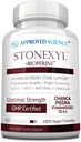 Zatwierdzona nauka Stonexyl - Herbal Support for Nerki Stones - 60 Kapsułki - Chanca Piedra - Wysoka Absorpcja -1 Miesiąc Dostawy - Vegan