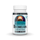 Źródło Naturals Bromelain, 2000 GDU / GRAM, Ananas Enzyme, 500 MG - 60 tabletek