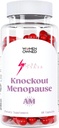 Knockout Menopauza AM - Naturalna Menopauza + Perimenopauza Wieloobjawowa ulga dla gorących błysków, Mood Swings, Grain Wagi, Brak energii, Zmęczenie, Bóle głowy (1 miesiąc dostaw), 60.0 Liczba