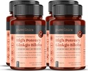 pureklinica Wysoka potencja Ginkgo Biloba 30,000mg x 360 tabletek (4 butelki po 90) - 12 miesięcy dostaw - 5 razy Siła produktów konkurencyjnych