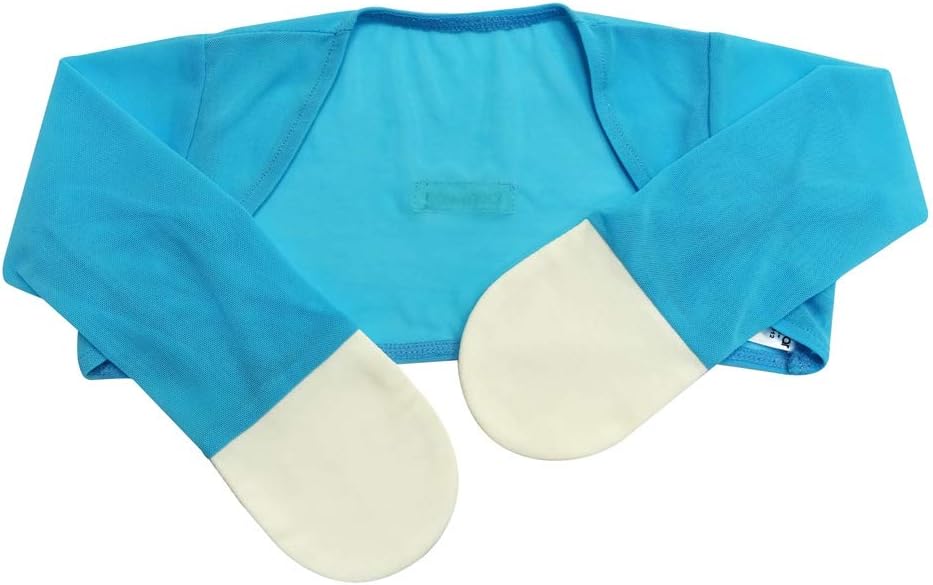 Zinc- Infused Summer Mesh Mitten Sleeves for Kids with Eczema - Terapia mokrego opalania