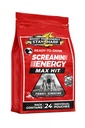Screamin Energy Max Hit - Energy Shots Dodatkowa siła z Ginseng & Kofeina - 100% B-1, B-2, B-3, B- 6, B- 7 i B12 Kawa Mocha, 24 Count