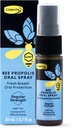 Comvita Bee Propolis Throat Spray - Naturalne wsparcie immunologiczne, Smak mięty kokosowej z Nowej Zelandii UMF 10 + Manuka Miód, Przeciwutleniacz, Suplement diety - 0.7 fl oz