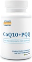 CoQ10 / PQQ, 30 Kapsułek warzywnych, preparaty dla lekarzy