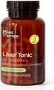 Terapia roślinna Tonic Herbal Suplement Wątroba Kapsułki, Wspomaga czynność wątroby, Detoksykacji dla optymalnego zdrowia, Naturalnie zwiększa poziom energii, 120 Kapsułki wegetariańskie (4 miesiące dostaw), Made in USA