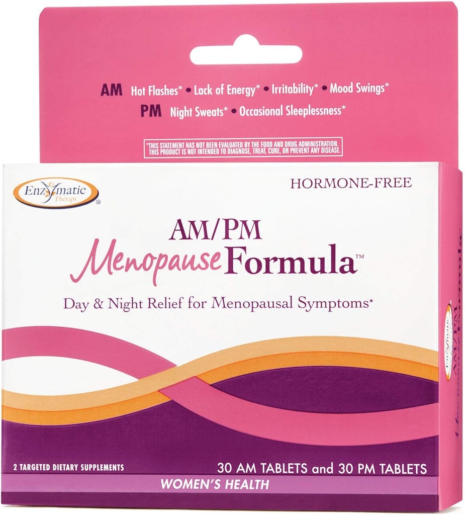 Terapia enzymatyczna - Formuła menopauzy AM / PM - 60 tab