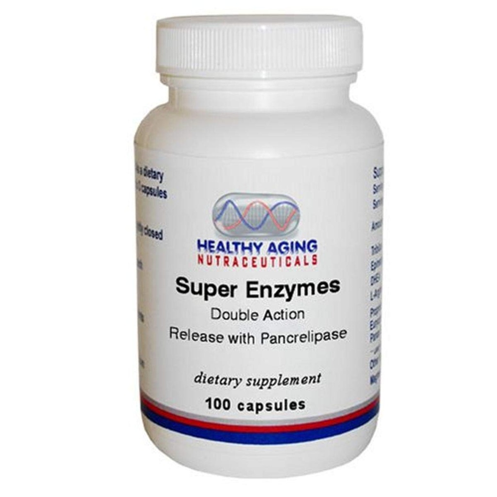 Super Enzymy Podwójne wydanie akcji z Pancrelipase 100 kapsułki