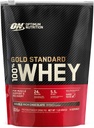 Optimum Nutrition Gold Standard 100% Proszek białkowy serwatki, Podwójnie bogata czekolada (1 lb.), Opakowanie może się różnić