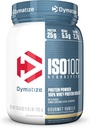 Dimatize ISO100 Proszek do hydrolizy białka, Biały, Gourmet Vanilla, 25.6 Ounce