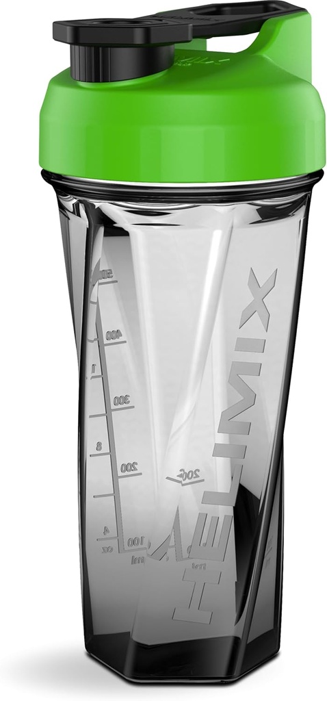 HELIMIX 2.0 Blender Blender Butelka shaker trzyma się do 28oz 124; No Blending Ball lub Whisk Between 124; USA Made 124; Przenośne pre Workout Serwatka Protein Shaker Cup 124; Mixes Cocktails Smoothies Shakes Shakes 124; Top Rack Safe